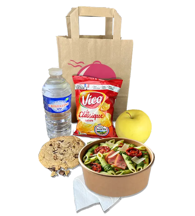 Panier Repas SALADE (Pâtes Pesto)